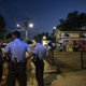 Police increased their presence at Woodland Terrace, a public housing complex in Southeast Washington, D.C., on July 31, 2015, after a spate of killings in the neighborhood.
Evelyn Hockstein/For The Washington Post via Getty Images